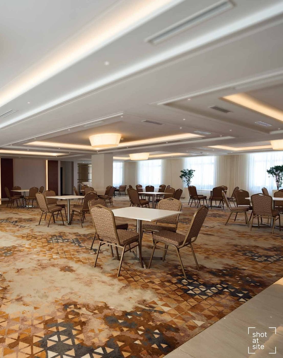 Party hall in the clubhouse